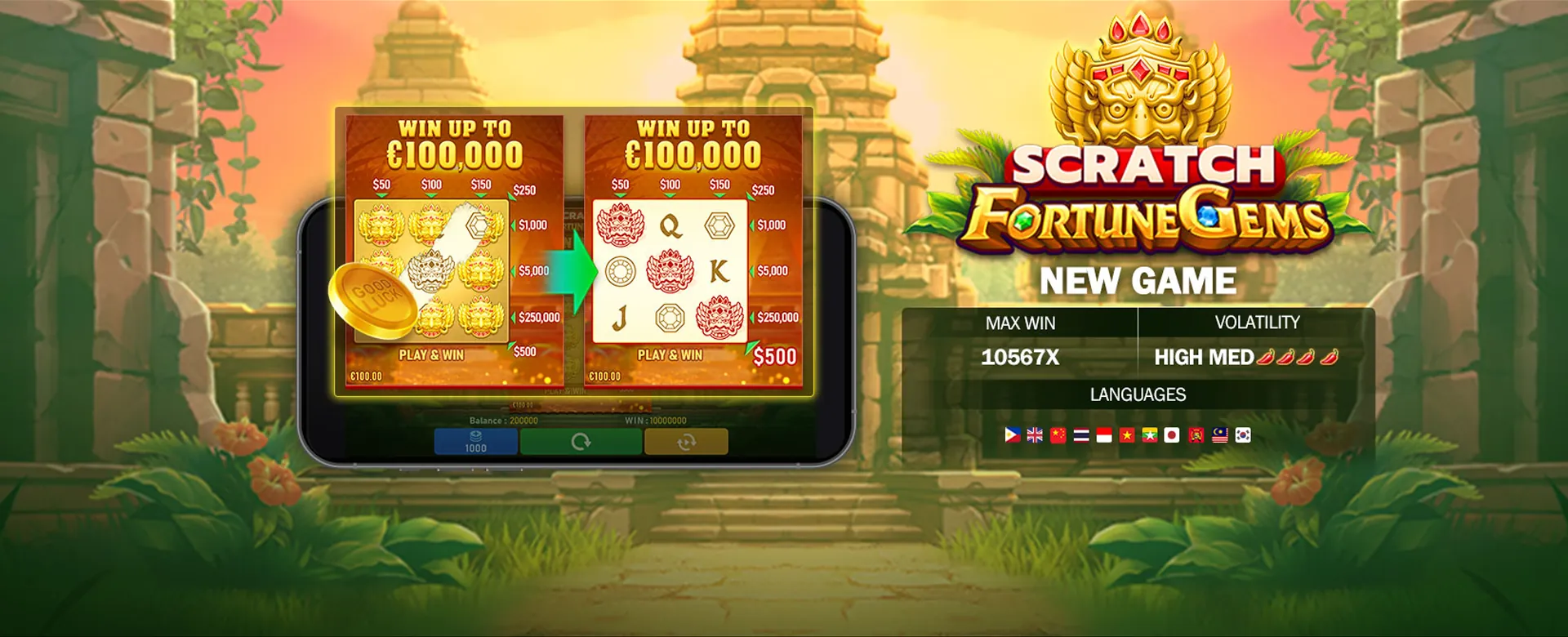 Thrilling 8k8 Slot Casino experience with vibrant slot machines and big wins